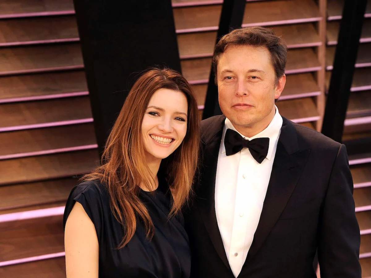 Elon Musk and Talulah Riley