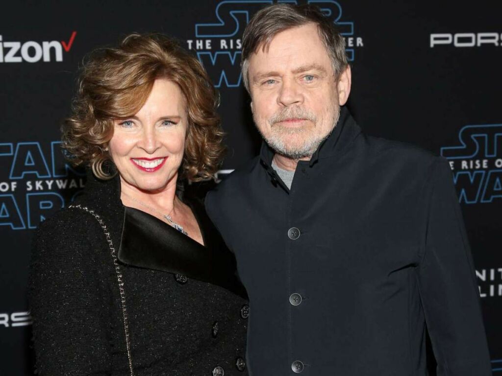 Actor Mark Hamill and wife