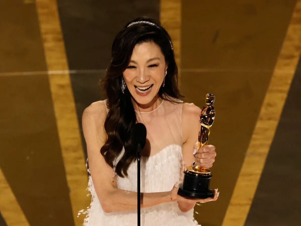 Michelle Yeoh plays Guanyin in the Disney+ series