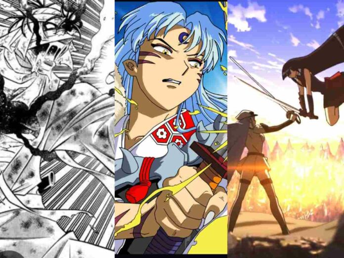 top 10 anime swordfights