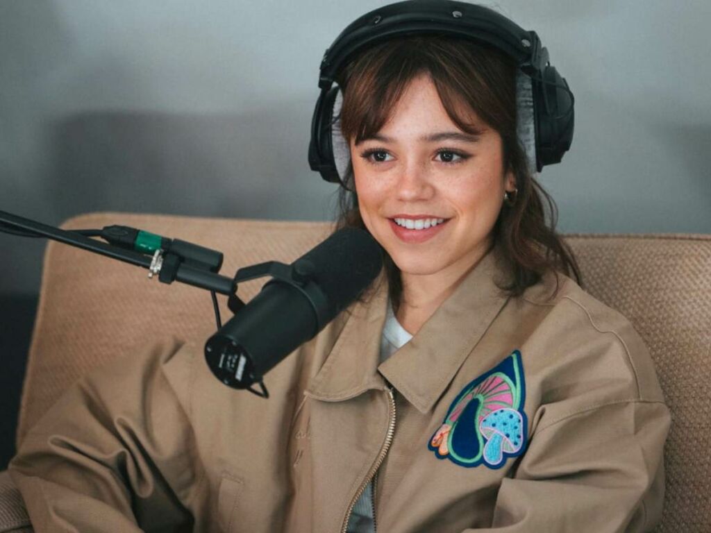 Actress Jenna Ortega on Dax Shephard's podcast