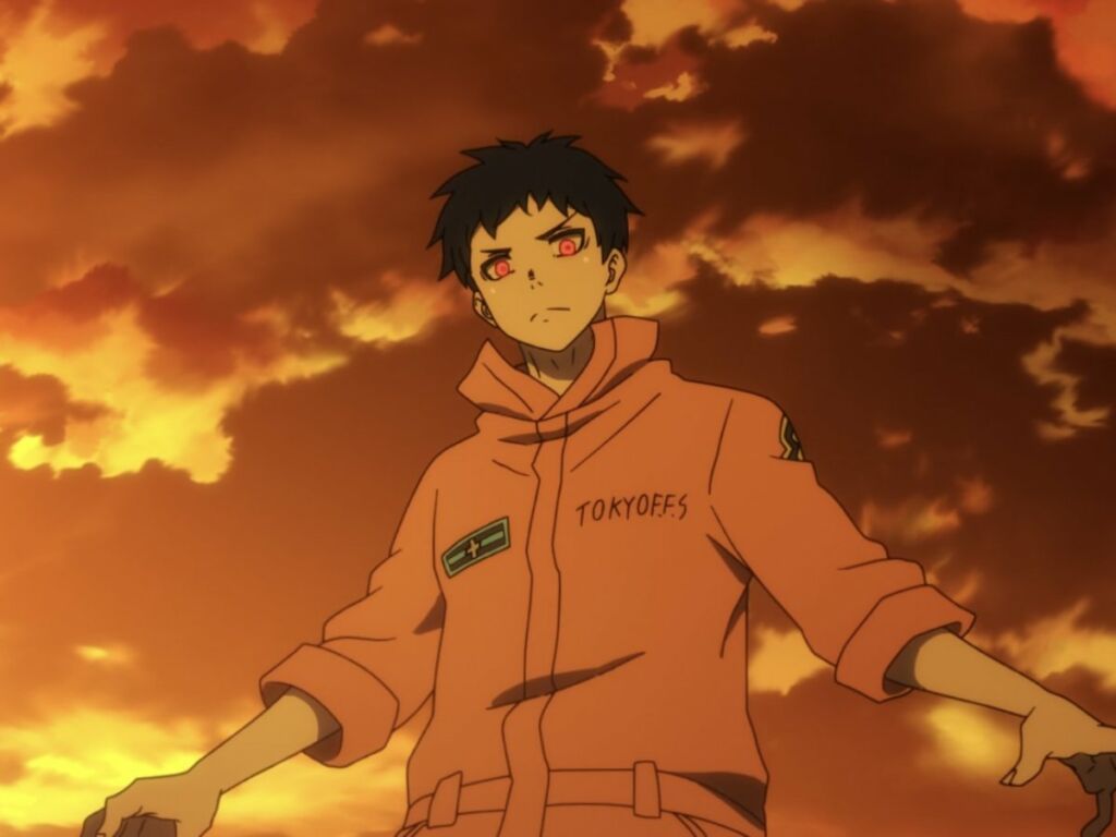 A scene from Fire Force