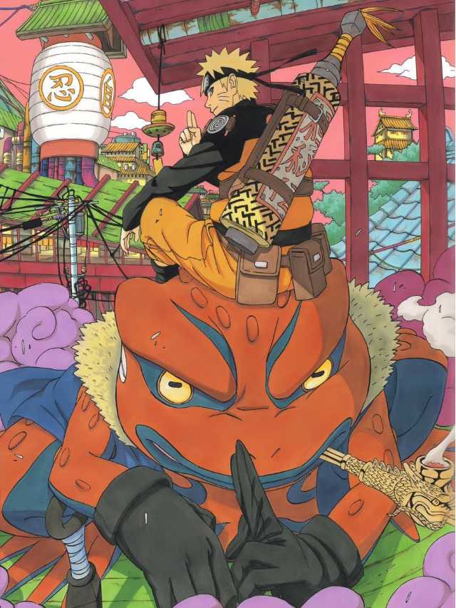 Jiraya and Gamabunta wallpaper by FL_ENTIN - Download on ZEDGE™ | 2eff