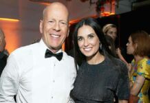 Bruce Willis and Demi Moore