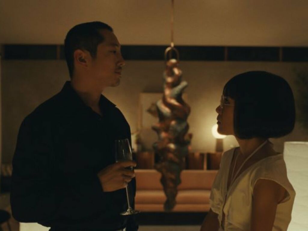 Steven Yeun and Ali Wong in Netflix series 'Beef' 