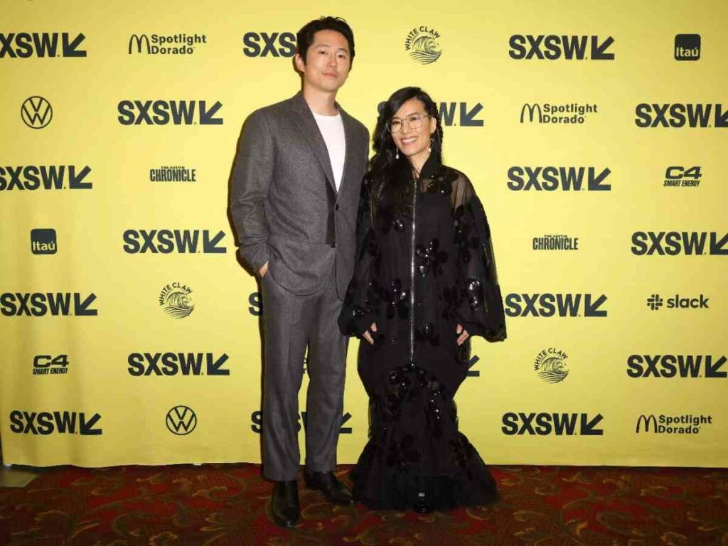 Steven Yeun and Ali Wong at the 2023 SXSW Film Festival