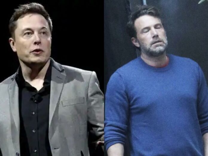 Elon Musk shares a Ben Affleck meme