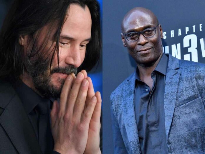 Keanu Reeves and many pay tribute to Lance Reddick