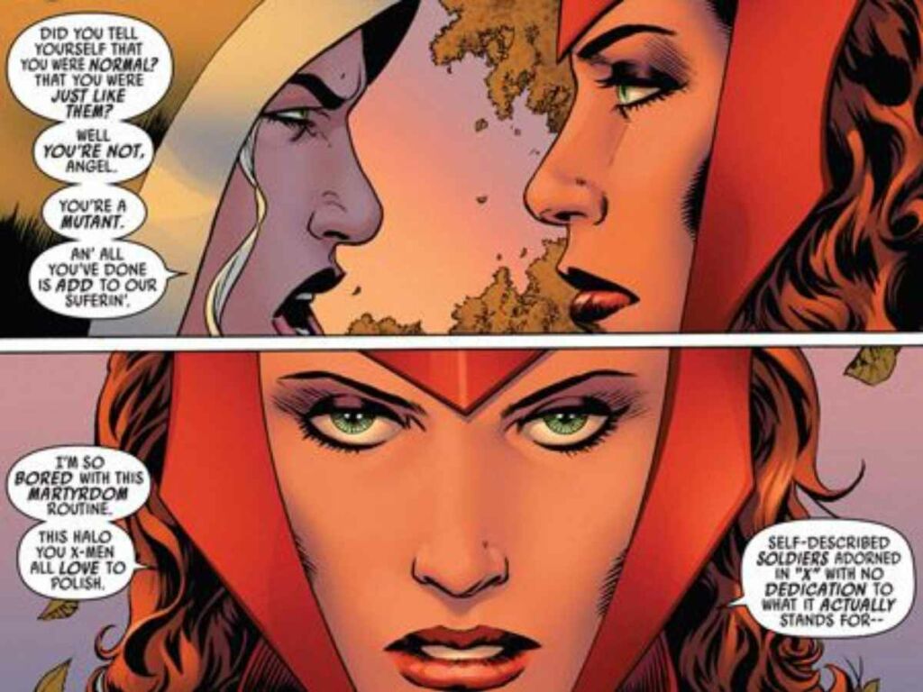 Scarlet Witch vs Rogue 