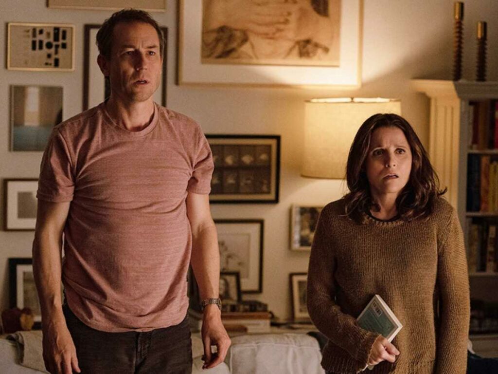 Tobias Menzies and Julia Louis-Dreyfus stars in Nicole Holofcener's 'You Hurt My Feelings'