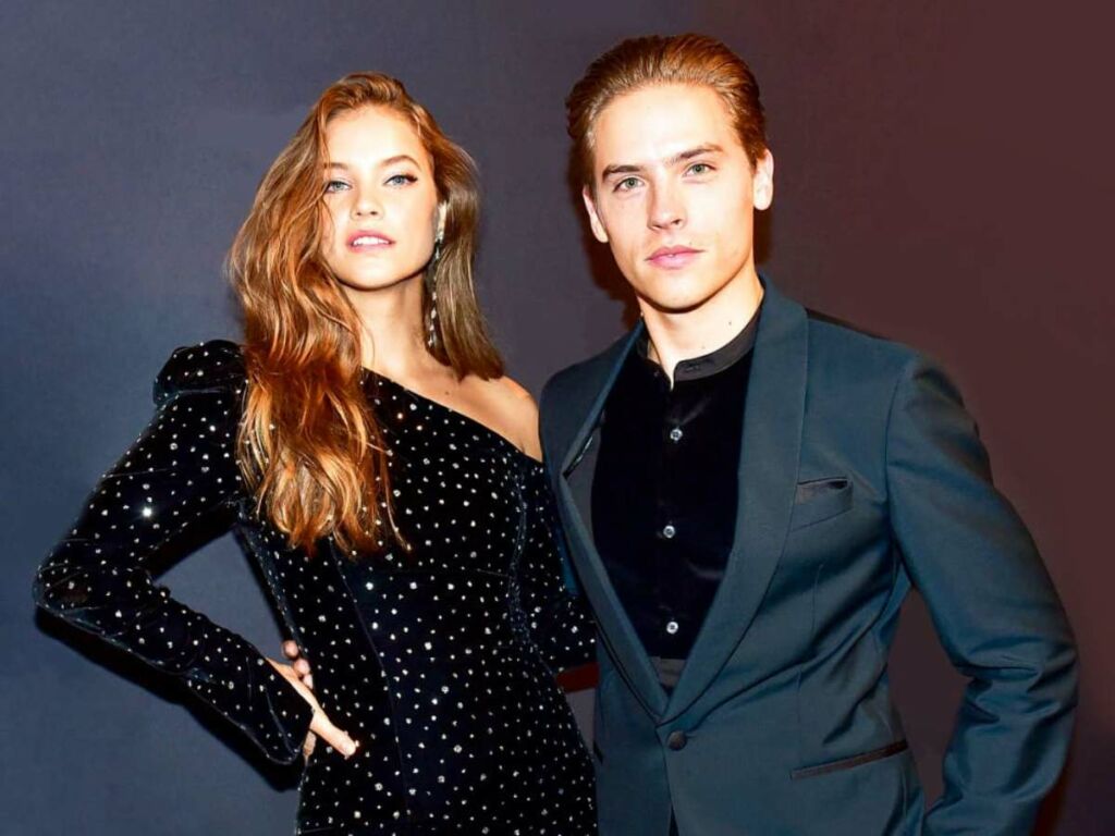 Actor Dylan Sprouse and fiancée Barbara Palvin
