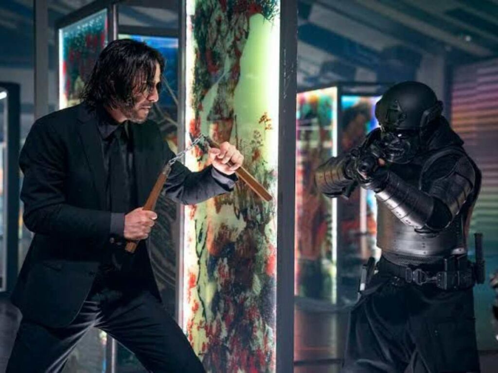 Keanu Reeves faces off the full force of the High Table in 'John Wick: Chapter 4'