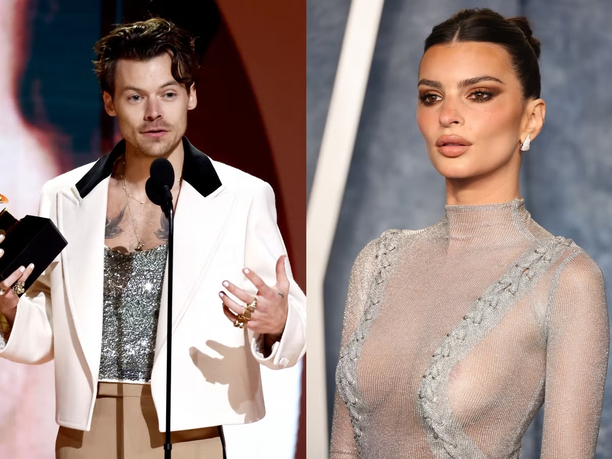 The model is dating Harry Styles