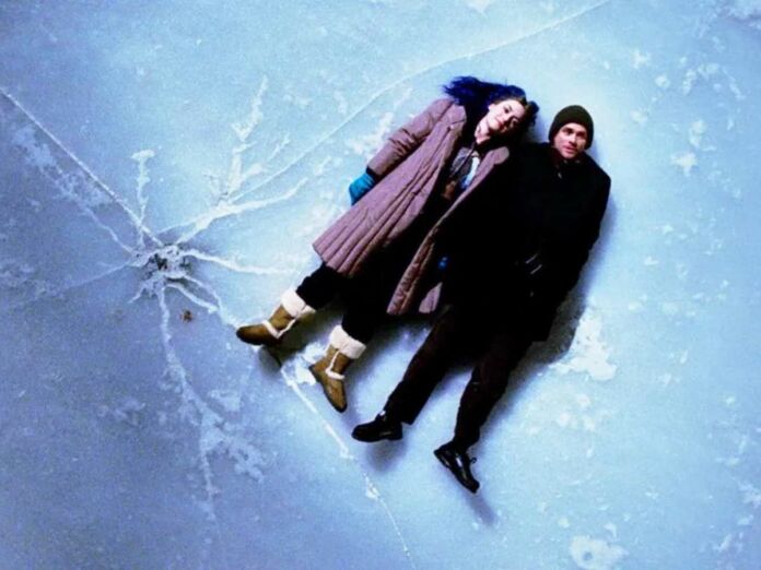 Kate Winslet and Jim Carrey in 'Eternal Sunshine Of A Spotlight Mind'