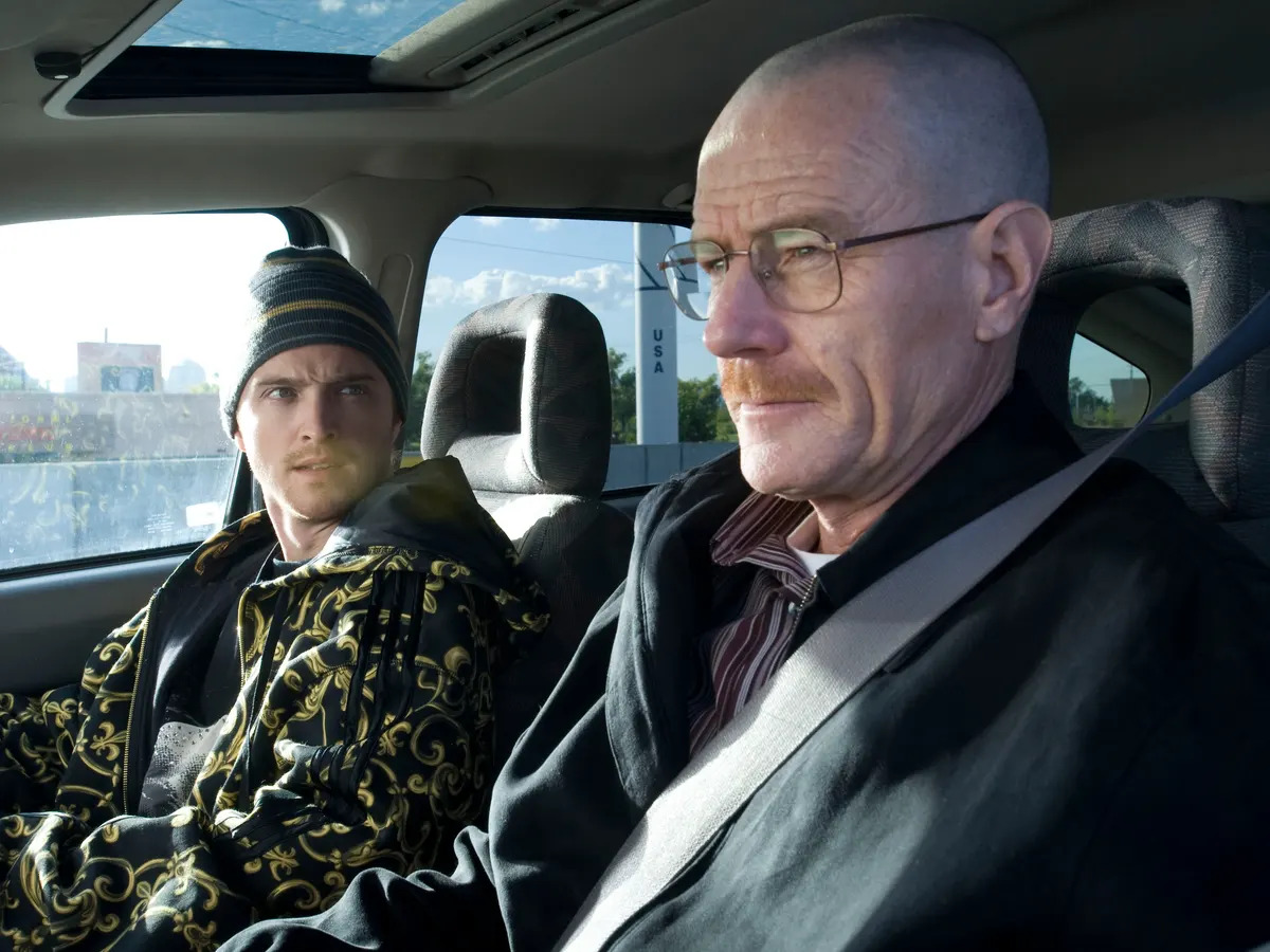 Jesse Pinkman and Walter White in 'Breaking Bad'