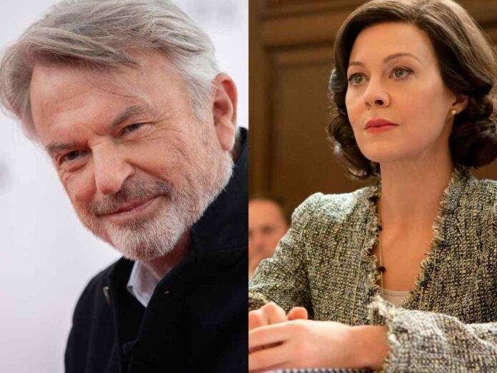 Sam Neill recall his horrible experience filming a 'Peaky Blinders' scene with Helen McCrory