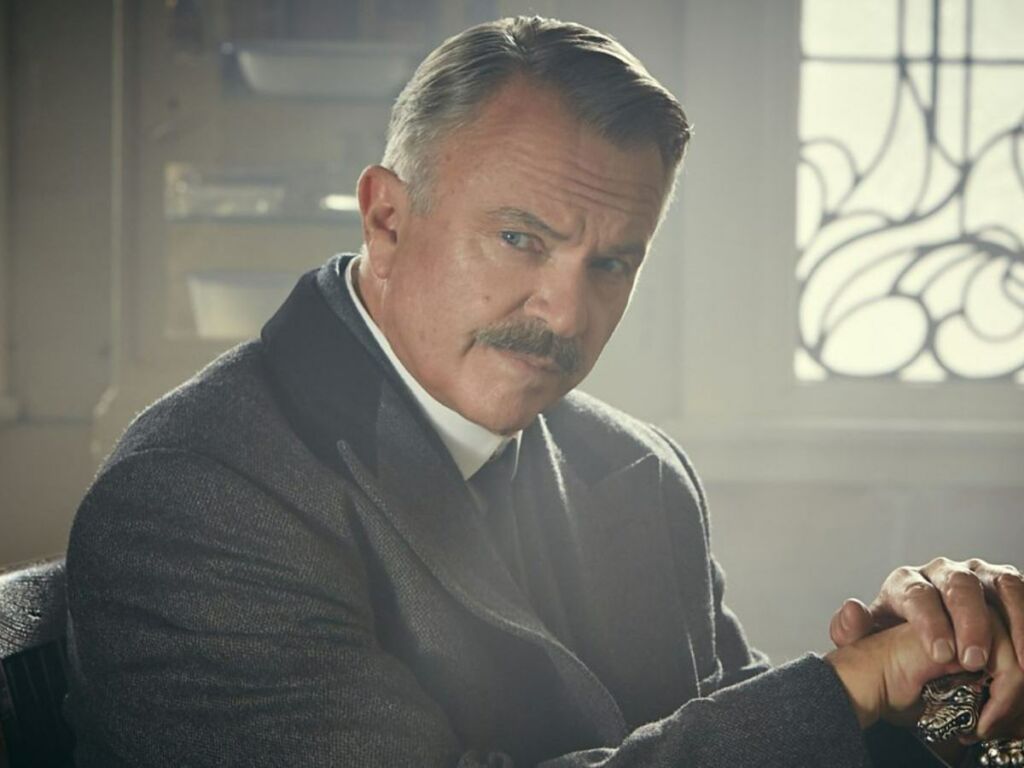 Sam Neill as Major Campbell in 'Peaky Blinders'