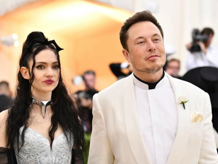 Grimes and Elon Musk