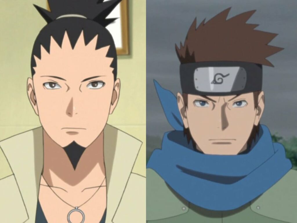 Shikamaru and Konohamaru