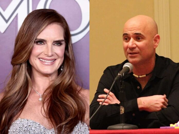 Brooke Shields remembers Andre Agassi smashing all his trophies