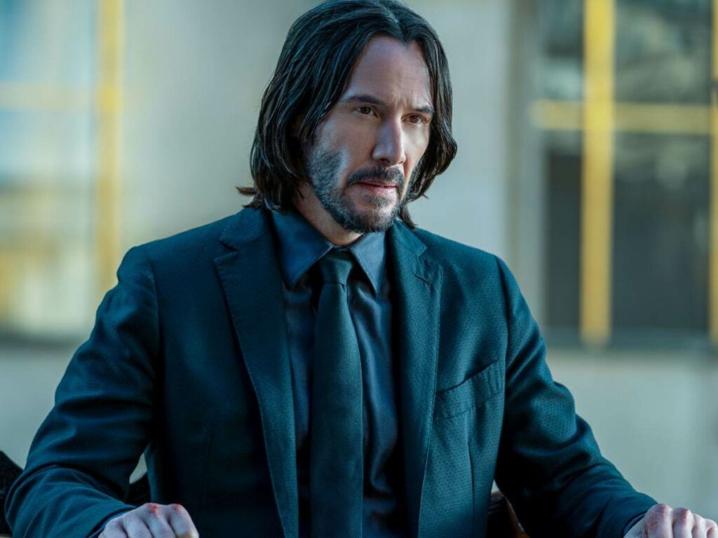 John Wick played by Keanu Reeves