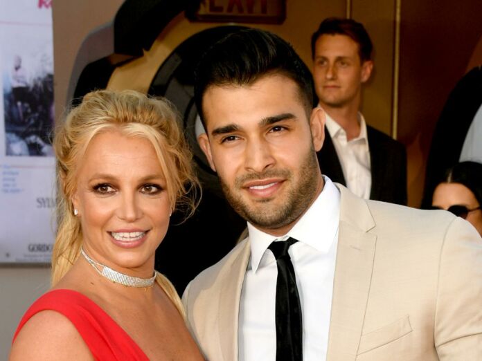 Britney Spears and Sam Asghari