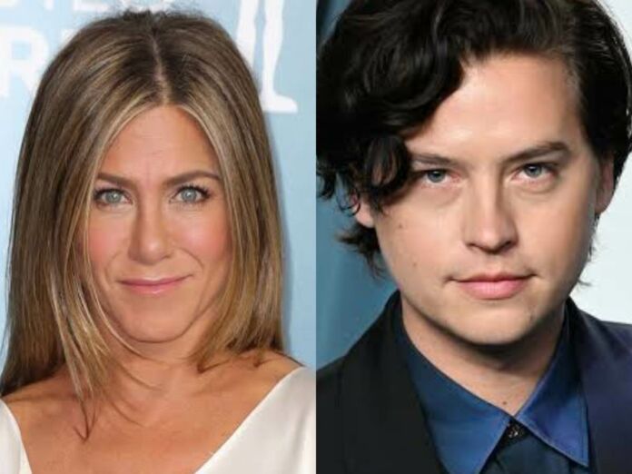 Jennifer Aniston was surprised knowing that Cole Sprouse had a crush on her during 'Friends'