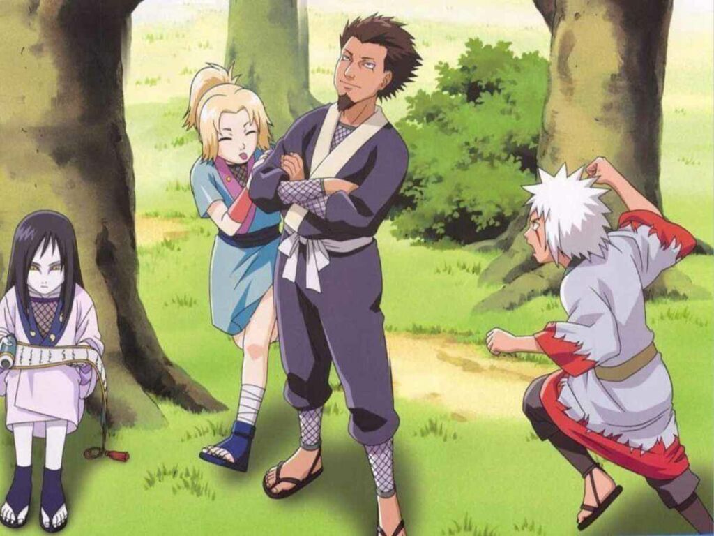 The legendary sannin when they were kids