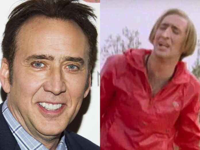 Nicolas Cage had a brief cameo in 'Never On Tuesday'