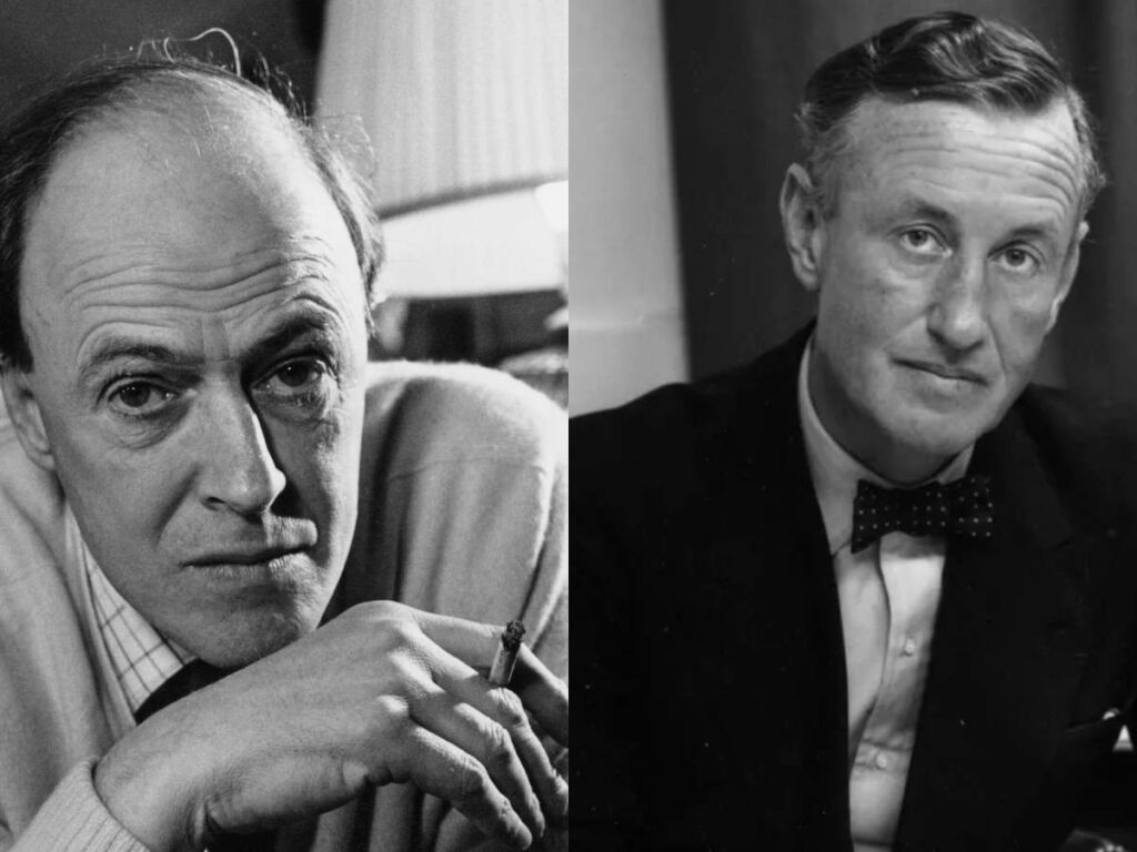 Roald Dahl and Ian Fleming