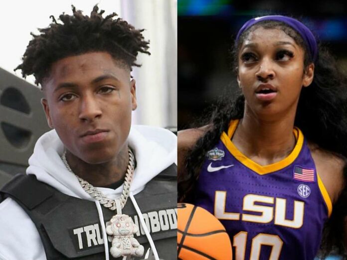 Angel Reese and NBA YoungBoy