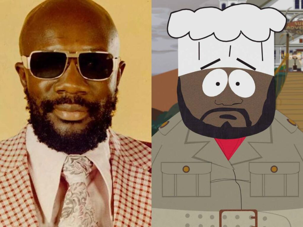 Isaac Hayes, the voice of Chef, had to leave the show