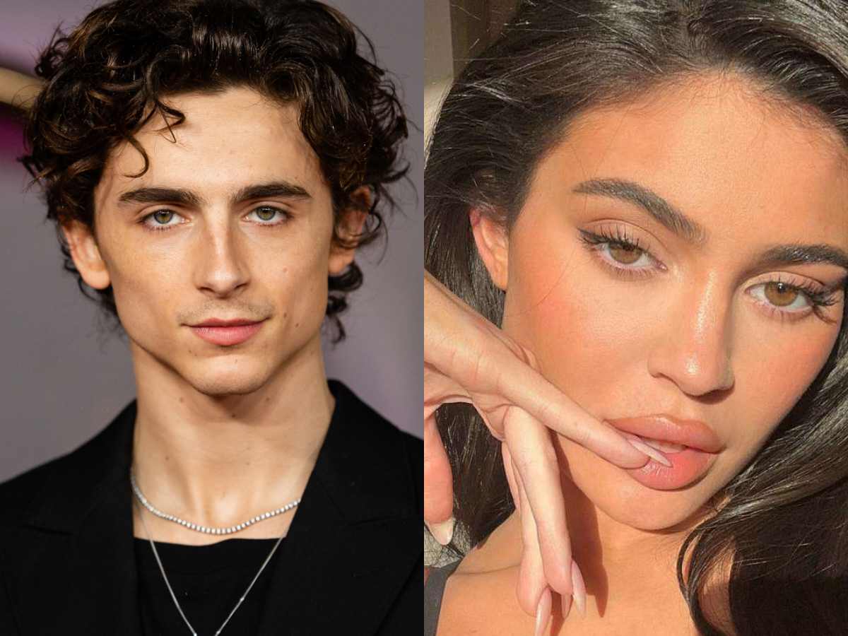 Timothée Chalamet and Kylie Jenner