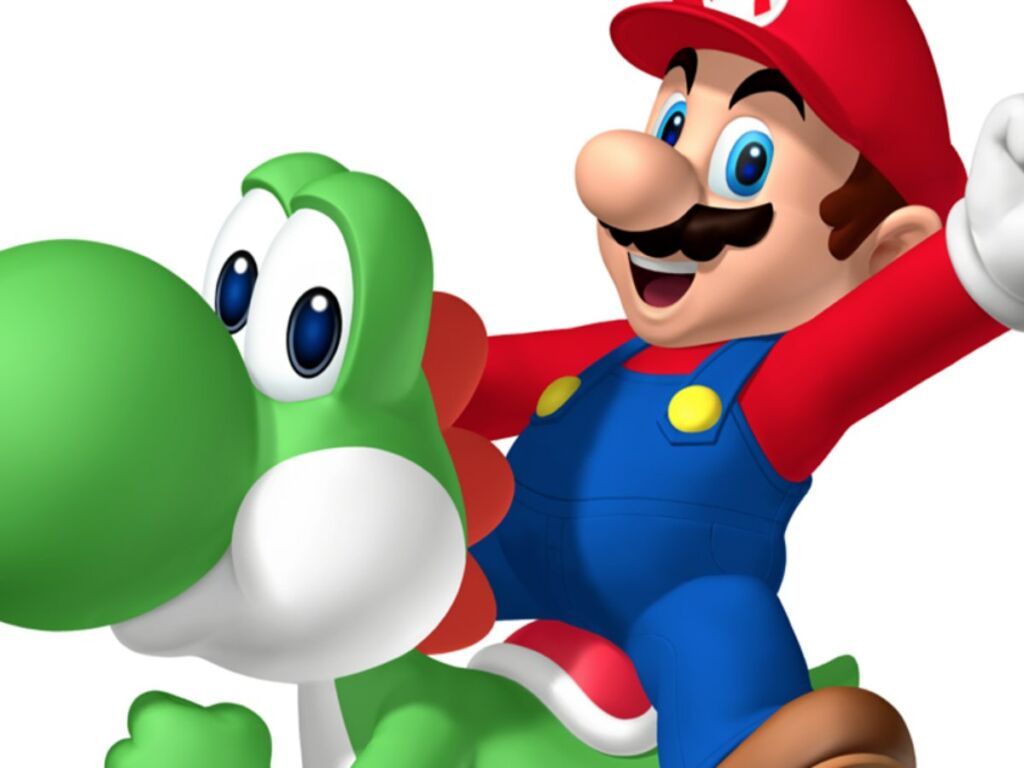 Yoshi reunites with Mario