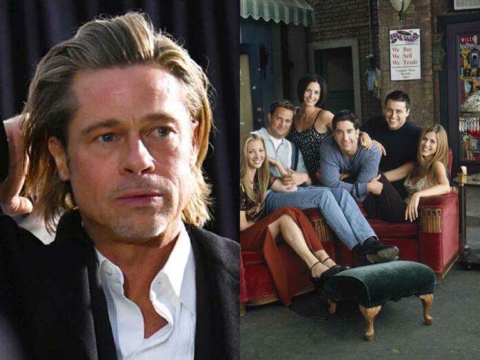 Brad Pitt was one of many celebrities to have a cameo on the sitcom 'Friends'
