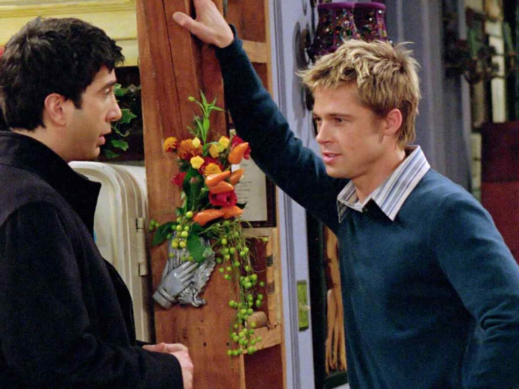 Brad Pitt's appearance on 'Friends' caused a controversy