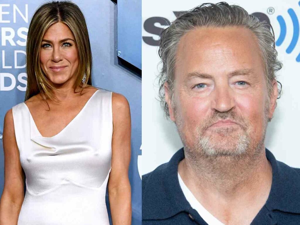 Jennifer Aniston stood by Matthew Perry throughout his struggles with sobriety