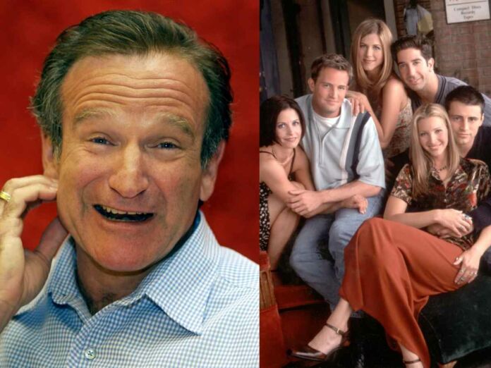 Robin Williams appeared on 'Friends' during the 90s