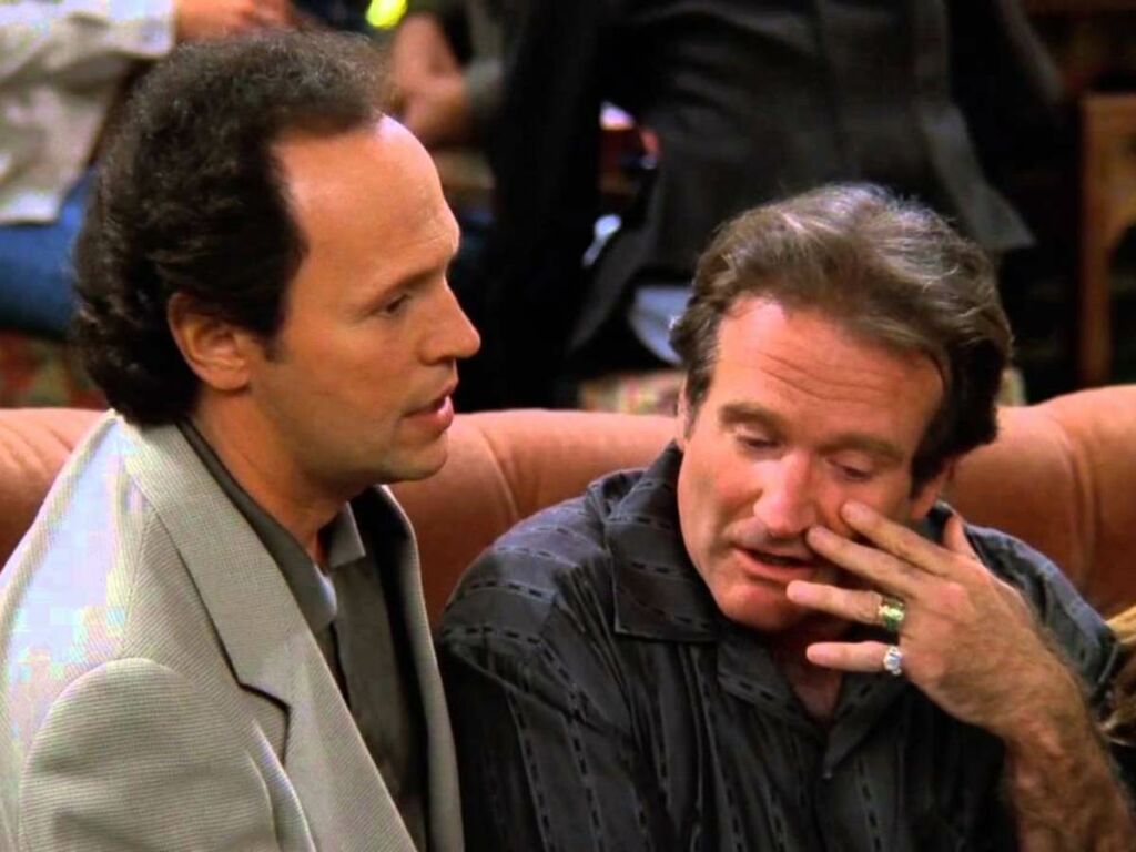 Billy Crystal and Robin Williams on 'Friends'
