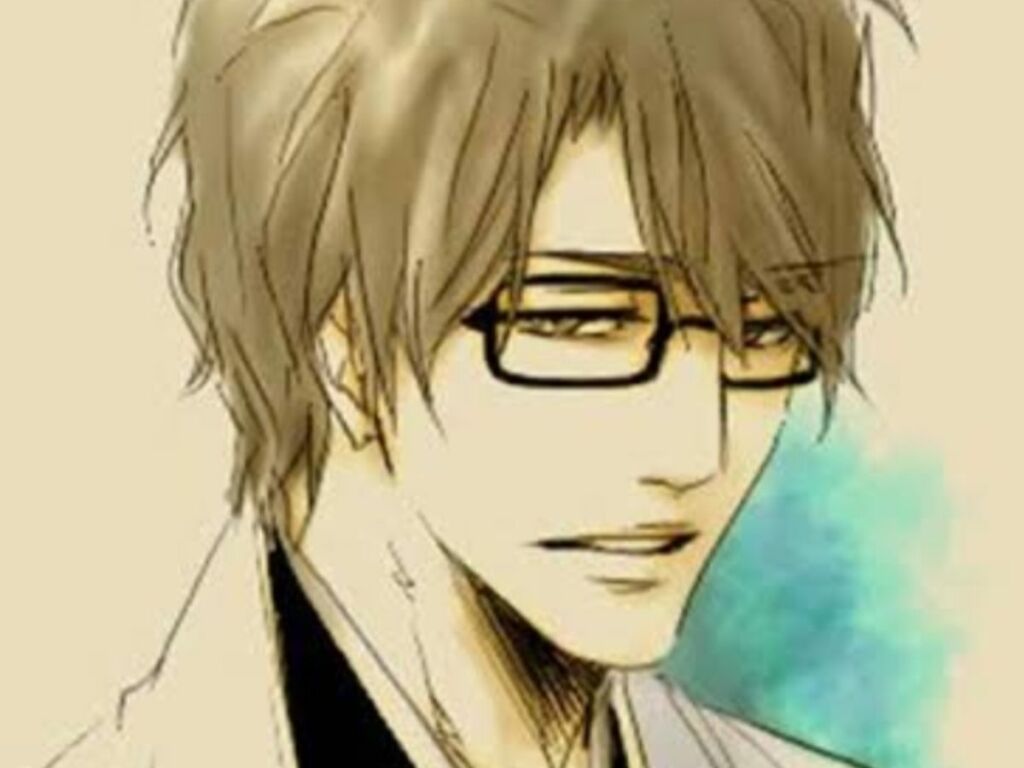 Aizen pretending to be demure and kind