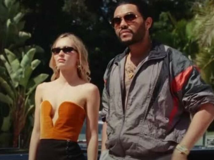 Lily-Rose Depp and The Weeknd in 'The Idol'