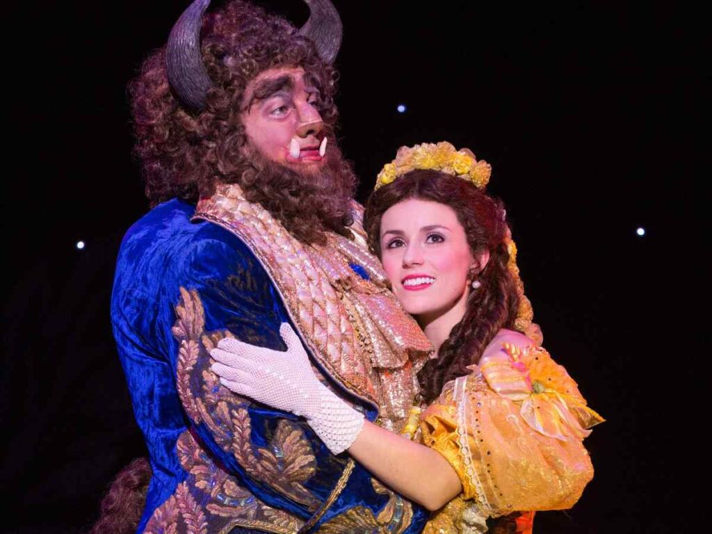 Musical Beauty and the Beast on Broadway
