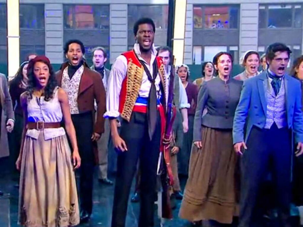 Musical Les Misérables on Broadway