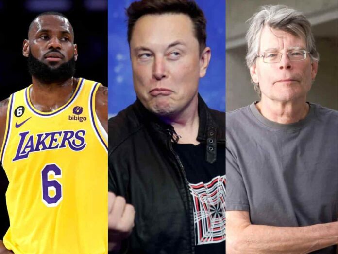 LeBron James, Elon Musk, And Stephen King