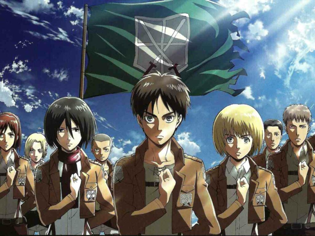 Attack On Titan, one of the most popular anime