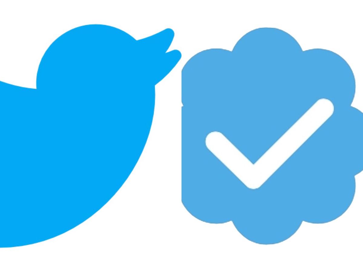 Twitter logo along with its Verified badge