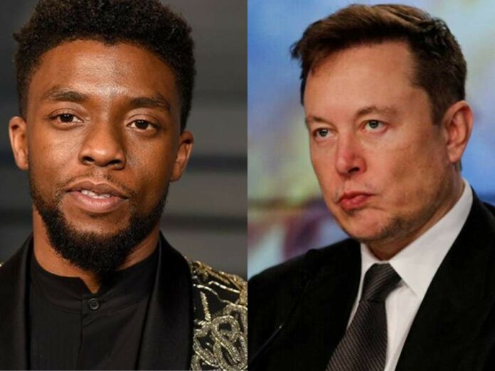Chadwick Boseman and Elon Musk