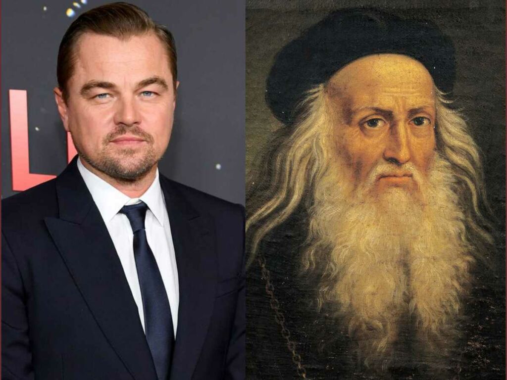 The Oscar-winning actor takes his name after Leonardo Da Vinci