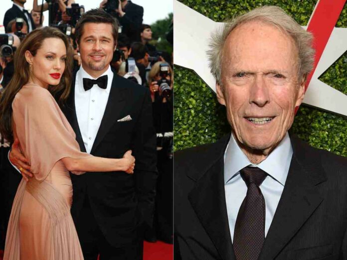 Angelina Jolie, Brad Pitt and Clint Eastwood