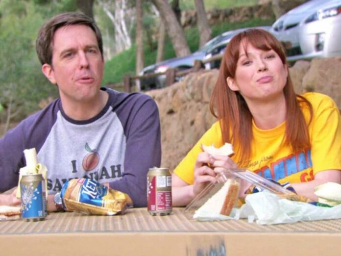 Andy Bernard and Erin Hannon in 'The Office'